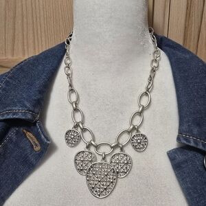 Lucky Brand Silver Statement Necklace